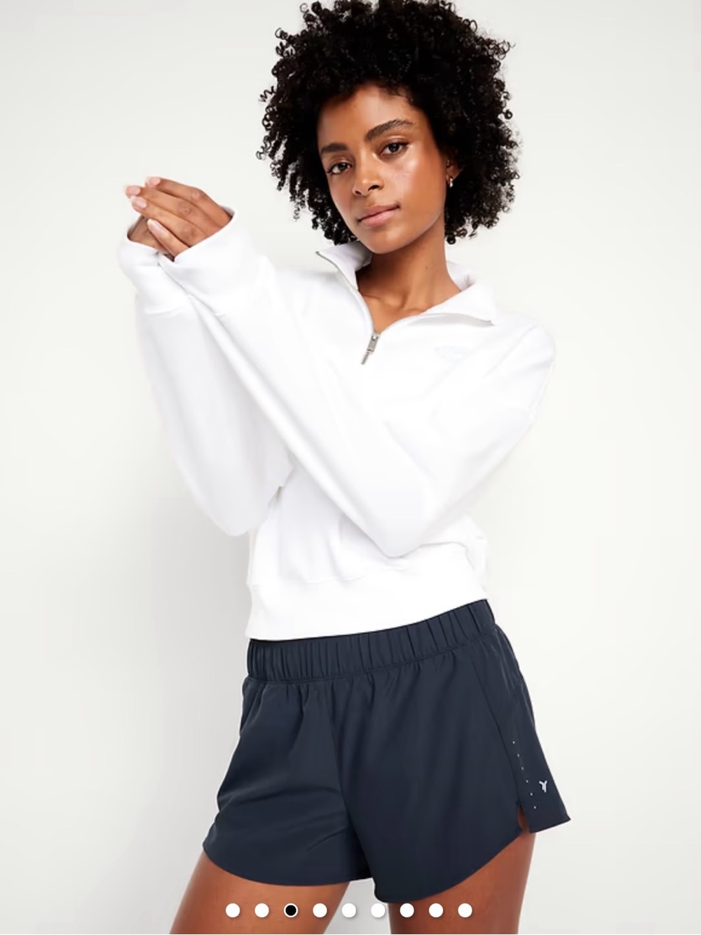 Old Navy Mid-Rise StretchTech Run Shorts - Navy